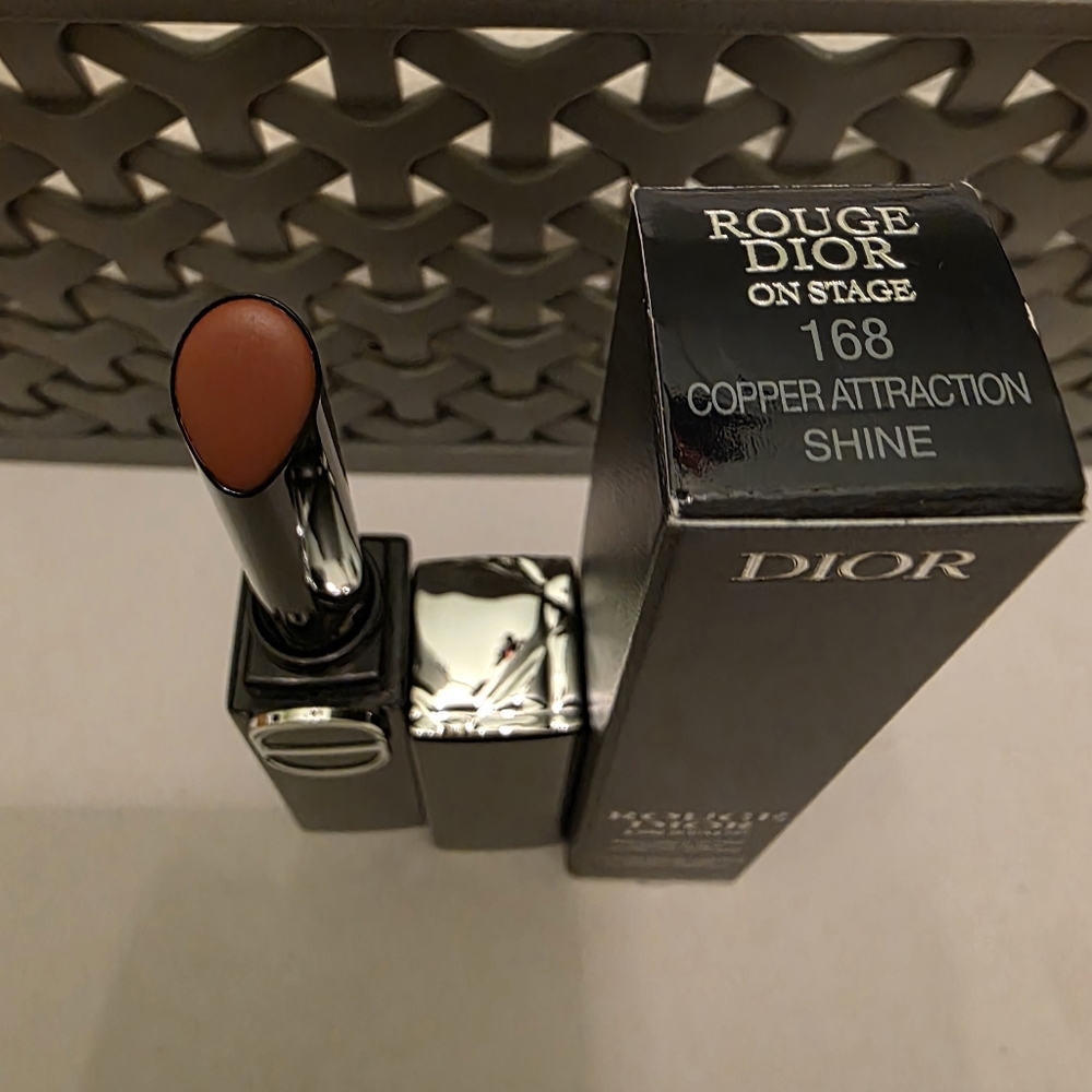 Rouge Dior On StageUltra Longwear Lipstick - Shine Finish Copper Attraction BNIB - Picture 5 of 7